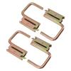 4pcs E Track Hooks Maximum Load 1200 Pounds E Track J Hook Accessories for Rv Marine Bedroom Pickup Truck