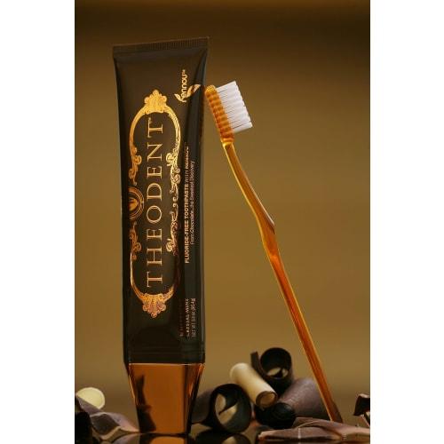 THEODENT Natural Cocoa Whitening Toothpaste, Fluoride-Free, 96g X 2 Bottles, Ships Directly from Overseas