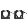 Rubber Clamp Mount Fits 1"~1.5" Diameter Tools 2pcs Handle Keeper Rubber Handle Keeper Clamp Mount Bracket Shovel Holder Mount Quick-Release