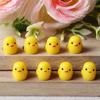 Resin Imitation Animal 3D Miniature Bean Chicken Ornaments Dolls