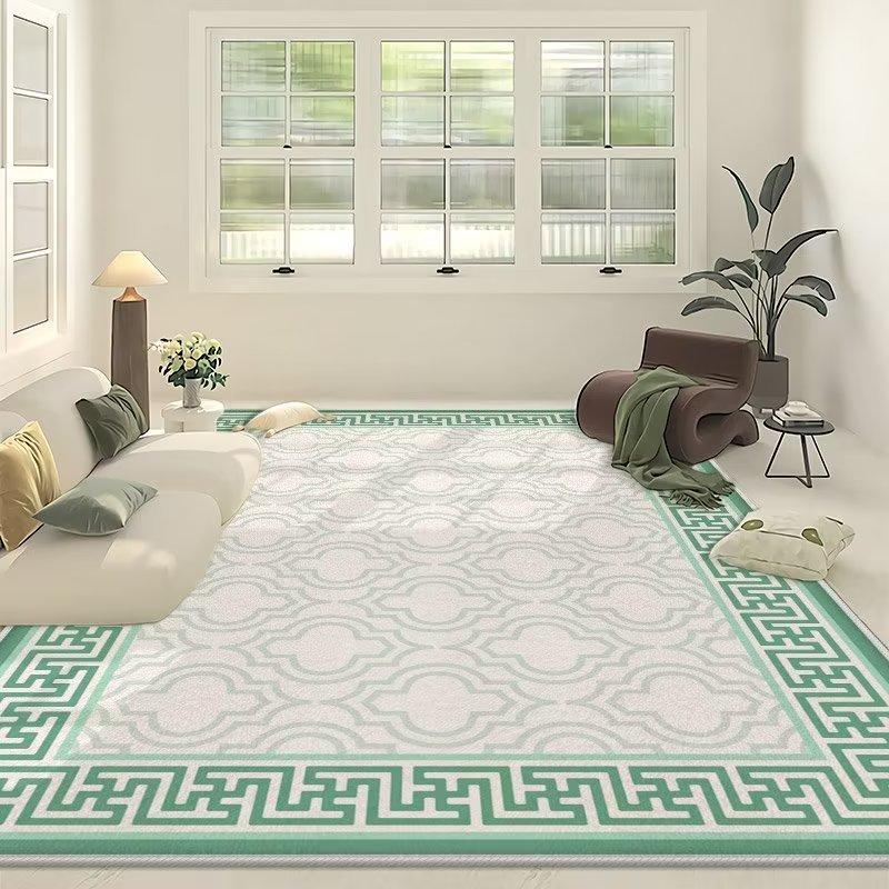 Simple Living Room Carpet Coffee Table Modern Large Area Household Use Anti Slip Room Bedroom Bedside Mat