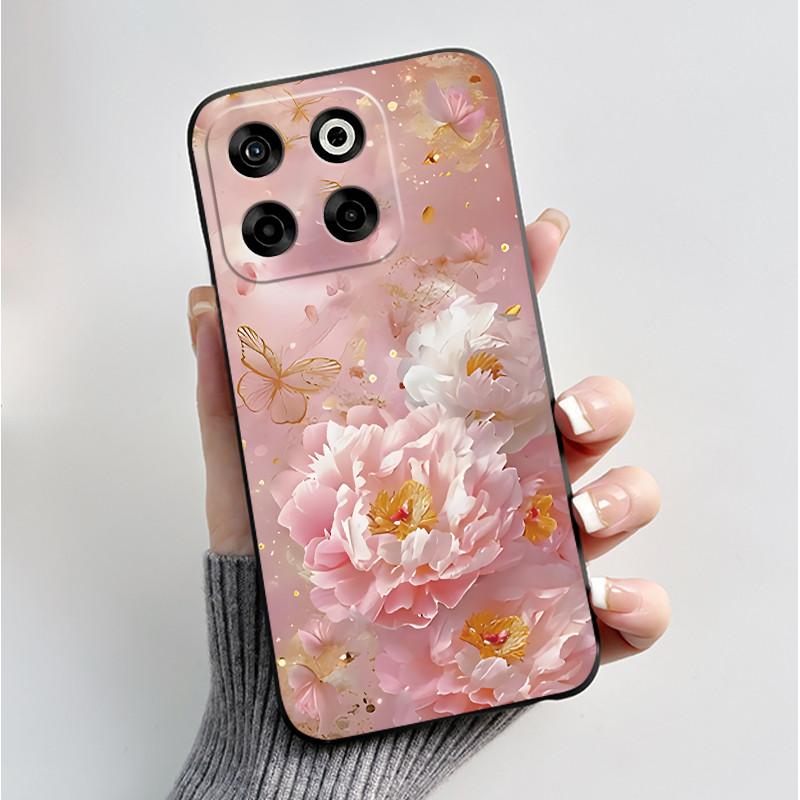 

Чохол для ZTE Blade V70 З принтом Чохол для ZTE Axon 70 М який силіконовий Чорний корпус для ZTE Nubia V70 Funda Милий Чохол з квітковим мультфільмом ZTE Nubia V70