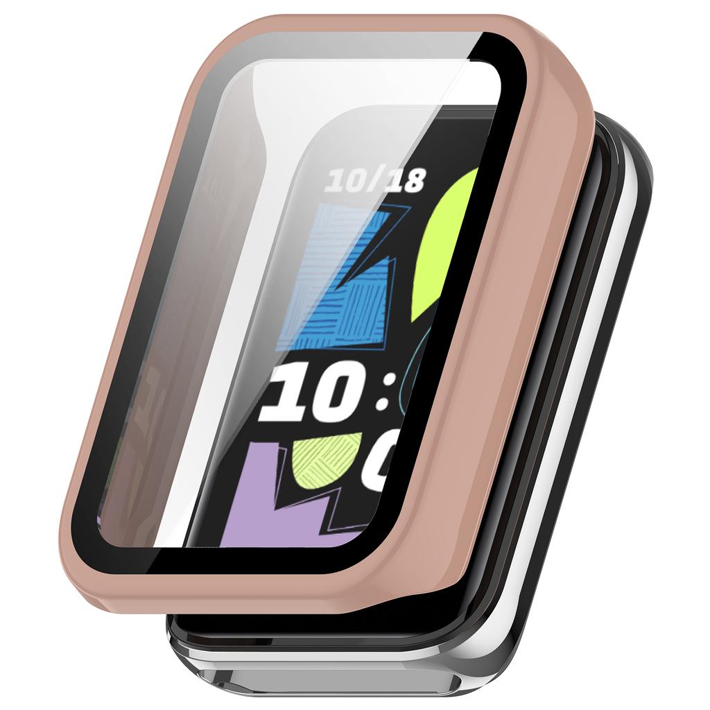 For Honor Band 10 Watch Case PC Frame Cover with Tempered Glass Screen Film