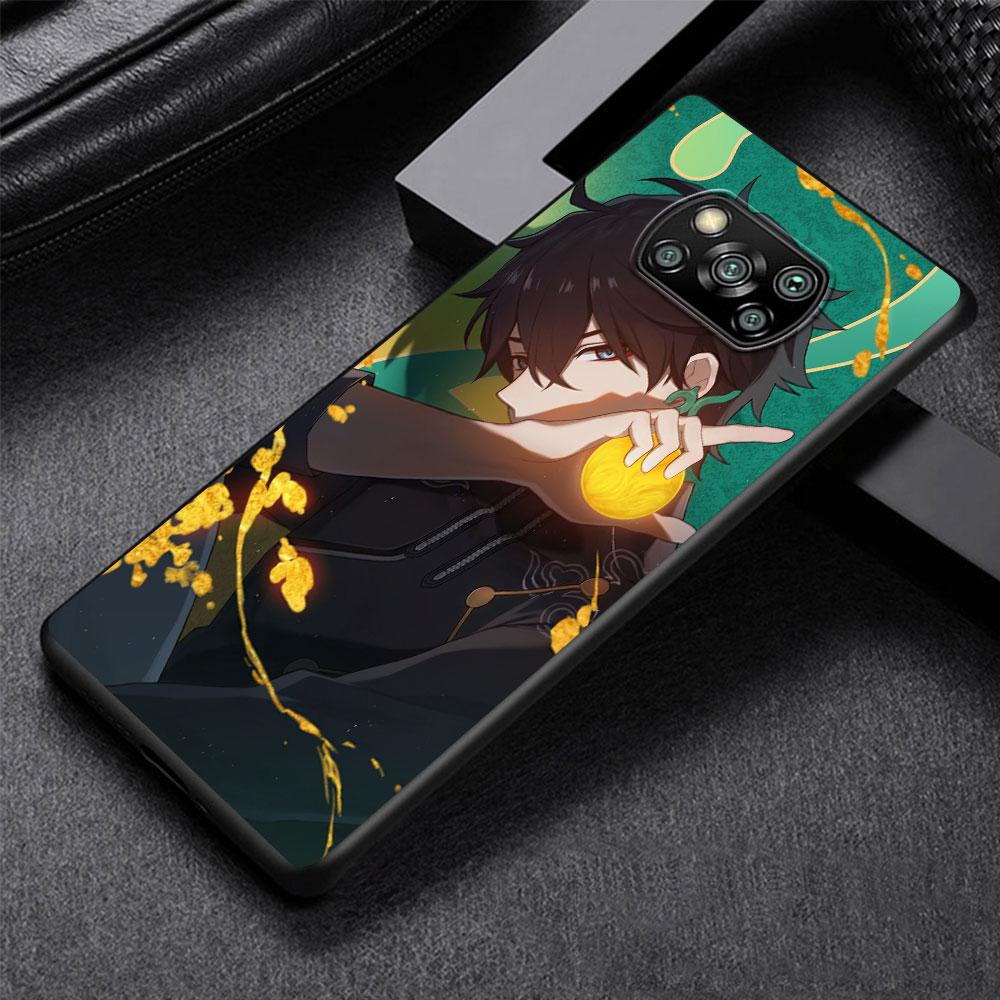Star Rail Cute Cover for Xiaomi Poco X3 NFC X5 F3 M5s M4 M3 M2 Pro Case Black TPU Mobile Phone Bag Soft Bumper