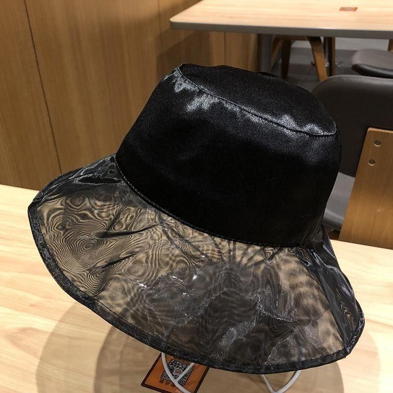 Summer Big Brimmed Sunscreen Outdoor Fisherman's Hat UV Hat Brimmed Breathable Mesh Sunshade Hat Sun Hat