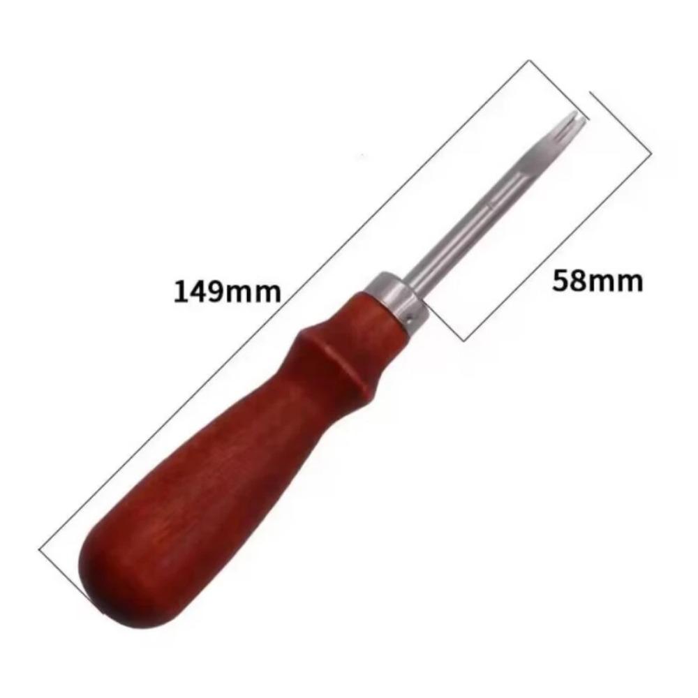 Leather Common Edge Beveler Skiving Craft Keen Edge Cutting Tool for Beveling V-shaped Blade with Rounded Center Taking The Edge