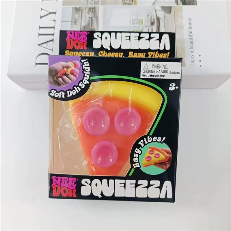 Needoh Fuzz Szép Kocka Medúza Dekompressziós Játék Puha Medve Nyuszi Anti-Stressz Stresszoldó Nyomás Emléktárgy Érzékszervi Nem Mérgező