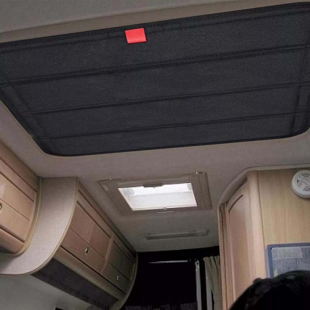 RV Sunroof Sunshade Curtain Privacy Protection Foldable RV Vents Skylight Insulator Cover
