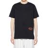 ONITSUKA TIGER Alphabet Animal Print Rundhals Kurzarm T-Shirt Unisex Oberteile Schwarz 2183B150-001