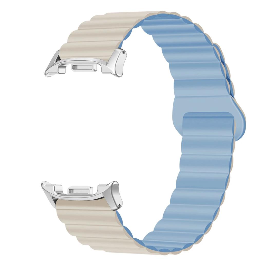 Silicone Magnetic Strap for Samsung Galaxy Watch 8/8 Classic Watch Band for Galaxy Ultra 2025/7Ultra 47mm Silicone Loop Bracelet