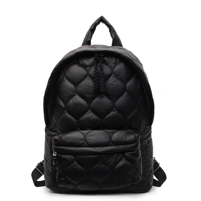 New Popular Cotton Clothing Backpack, Women's Casual Versatile Space Cotton Backpack, Large Capacity Backpack