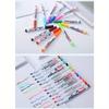 8/12pcs Whiteboard Marker Pens Set, Erasable Colorful Liquid Chalk Pens, School Office Writing, Painting Stationary, Art Supplie