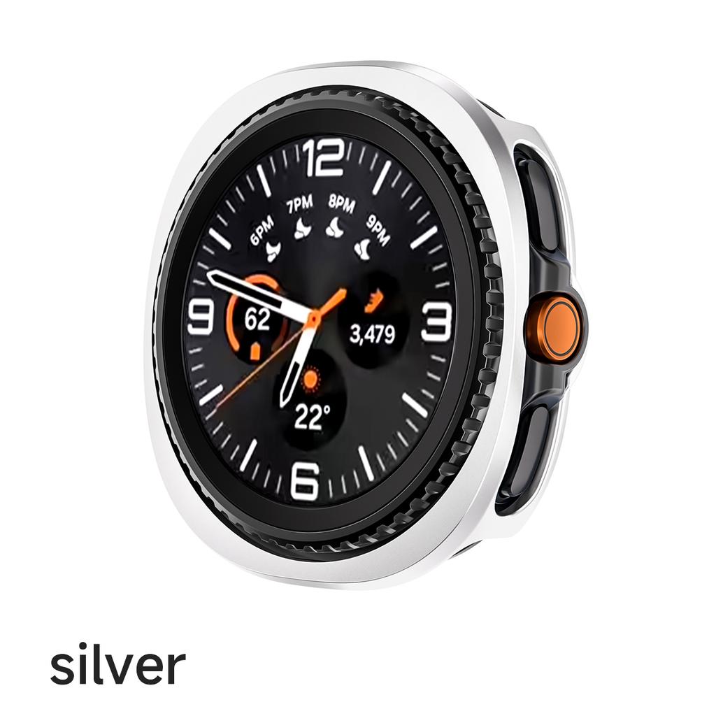 PC Hard Case For Samsung Galaxy Watch 8 Classic Matte Cover Protective For Galaxy Watch 8 Classic Hollow Out Shell Accessories
