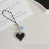 Butterflies Tassels Y2k Girl Heart Phone Rope Keychain Handmade Love Lanyard