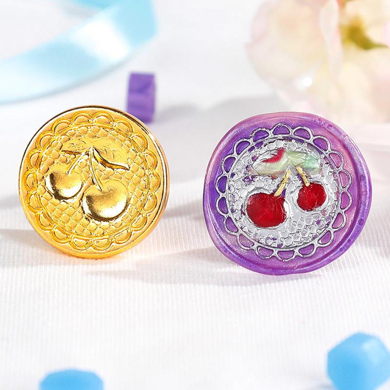 Eco-Friendly Zinc Alloy Retro Wax Seal Head with Color-Preserving Electroplating