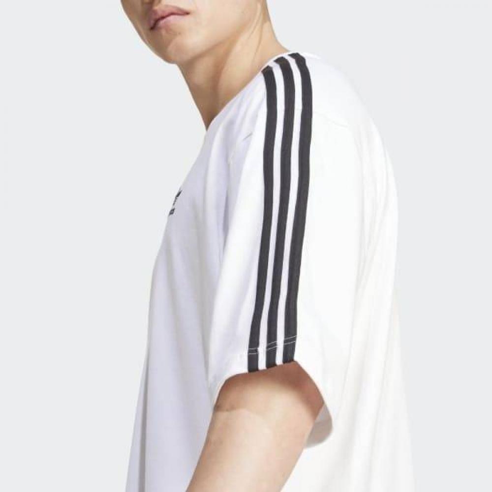 Adidas Unisex Oversized T shirT shorT Sleeve whiTe Iz2474 