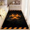 Spider Biohazard Rug for Unique Decor Suitable for use as an anti-slip game mat for living room and bedroom sofas