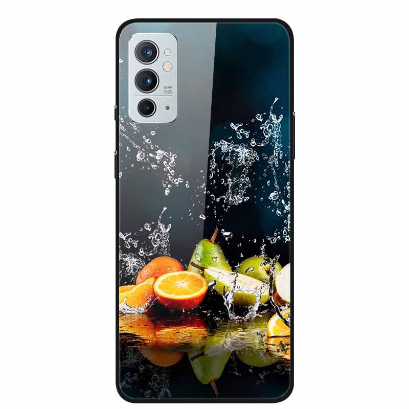Tempered Glass Cover For Oneplus 9RT Case 1+ 9RT Hard Back Cover for Oneplus 9RT 5G Case Coque Bumper Funda OnePlus 9 1+9RT