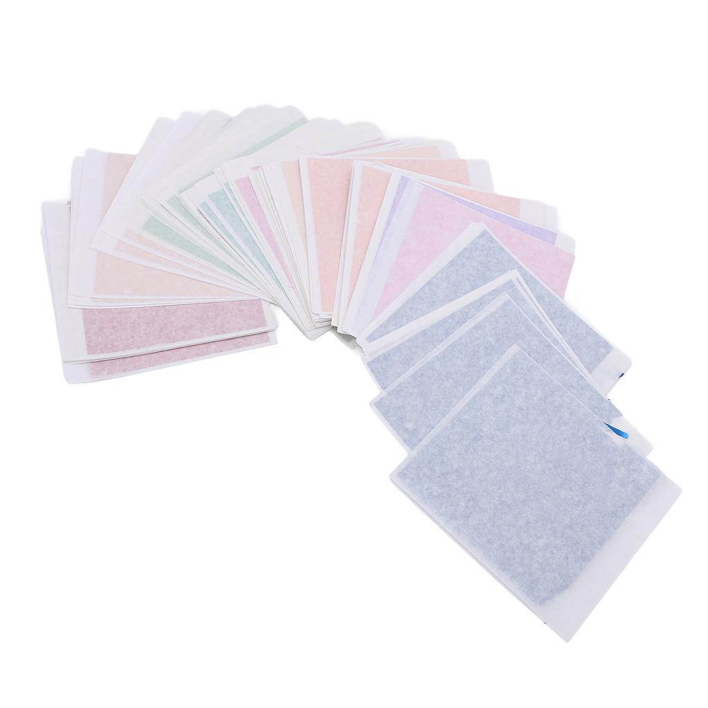 12 Colors Imitation Gold Leaf Sheets Multi Color Gold Leaf Paper 240 Pieces for Arts Decoration