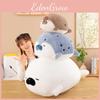 Seal Plush Toy Animal Pillow Cushion Sea Birthday Gift Bedroom Decoration Doll
