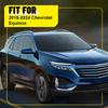 For 2018-24 Chevy Equinox Gloss Black Door Side Window Pillar Posts Cover Trim N