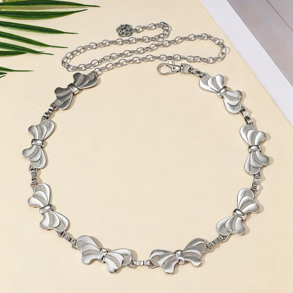 Bohemian Retro Metal Waist Chain for Women - Ethnic Style Body Jewelry