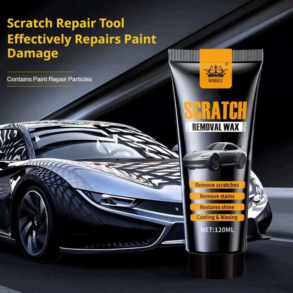 120Ml Car Scratch Repair Kit Professional Polishing Wax Paint Care Scratch Remover For Shallow Scratches Deep Cleaning Auto Care