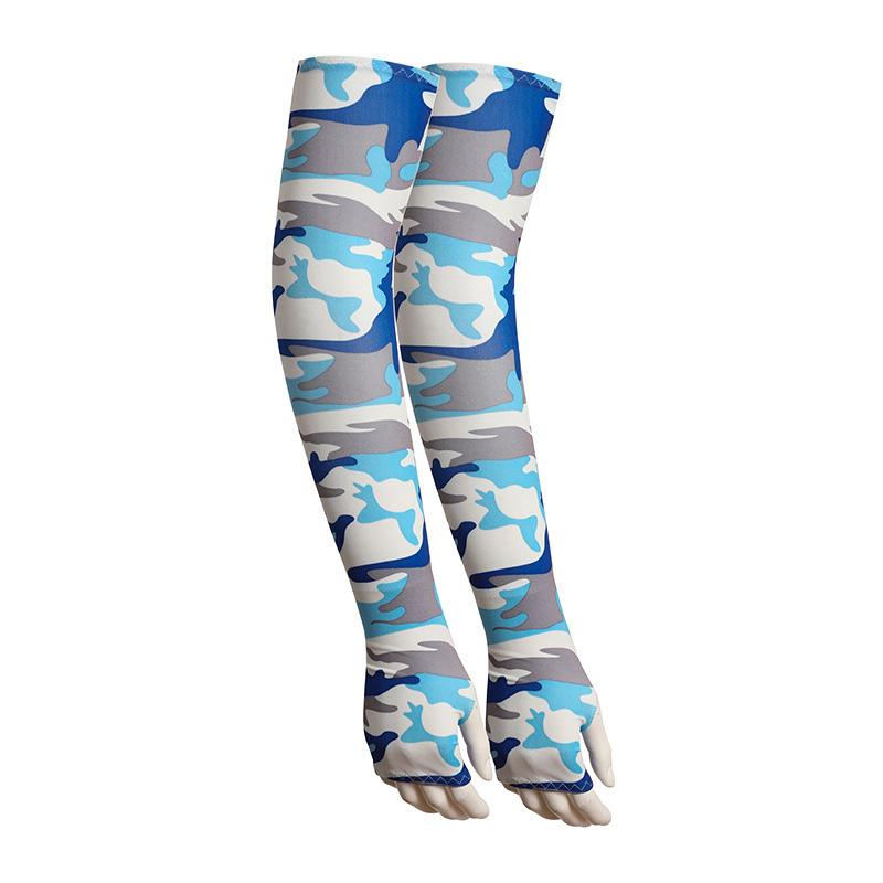 2 Stuks Unisex Koelende Armmouwen Cover Atletisch Hardlopen UV Zonbescherming Buitenactiviteit Mannen Vissen Fietsen Mouwen voor Verbergen van Tatoeages
