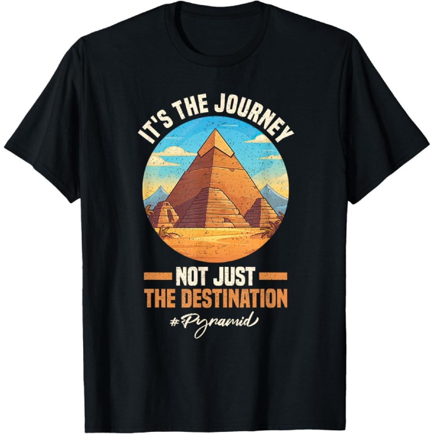 Egyptian The Pyramids Ancient Egypt Travel Lover T-Shirt S