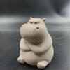 3D Printed Creative And Grumpy Hippo Cute And Home Decor Ornament