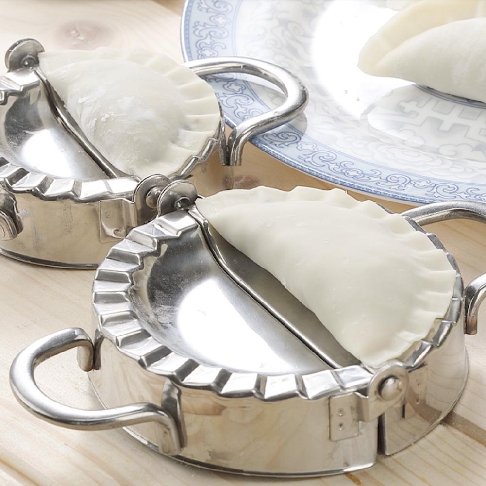 304 Stainless Steel Dumplings Mold Dumpling Wrapper Maker Kitchen Utensils for Family Use