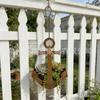 Metal Hanging Anchor Shaped Planter Iron Garden Decor Hanging Basket for Outdoor Patio Yard Hanging Plant Holder