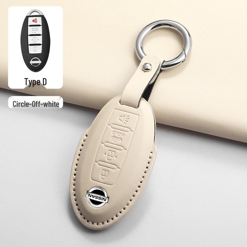 Pinke Schlüsselhülle für Nissan Patrol Y62 5-Tasten Smart-Schlüssel (2018-2019)