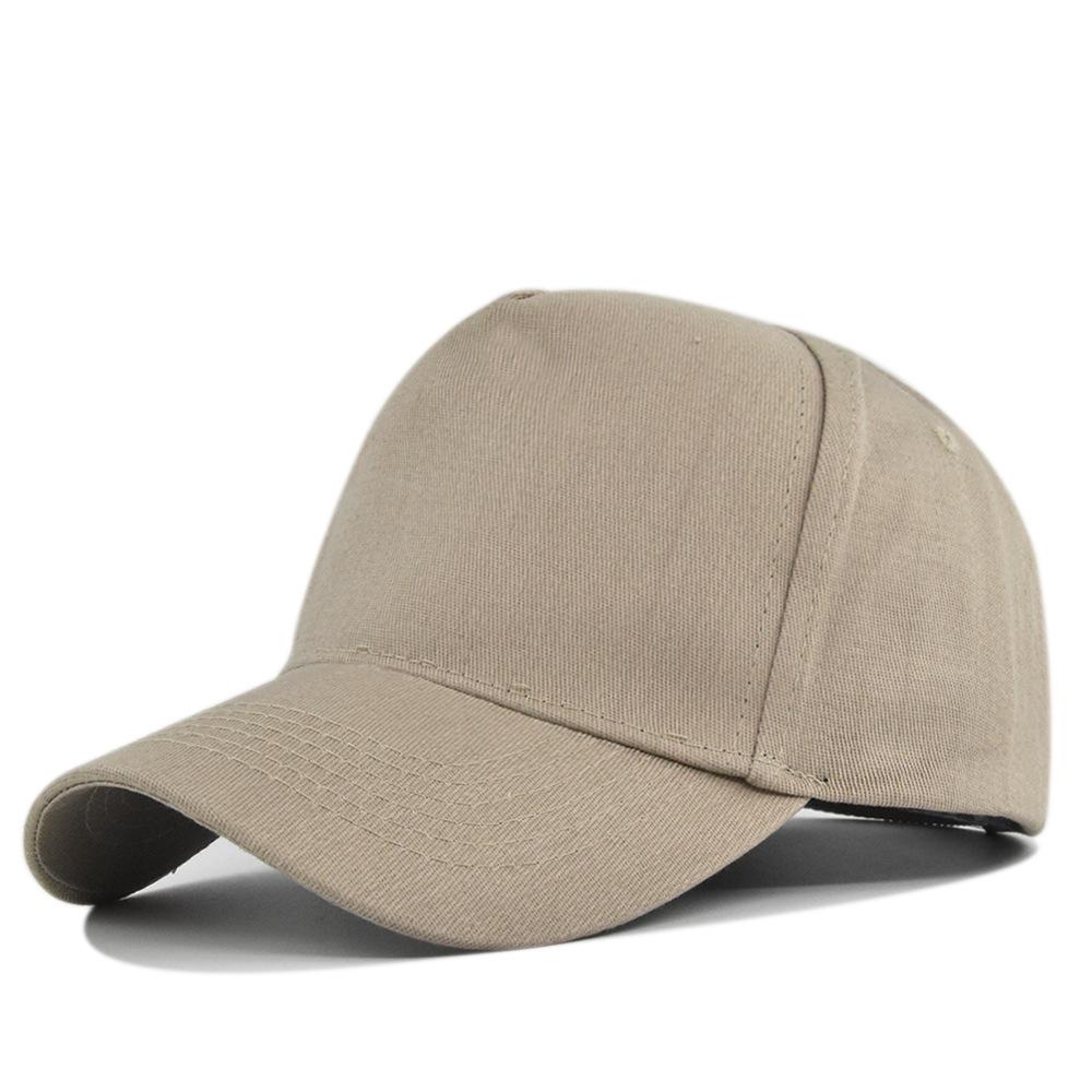 Individuell bedruckte einfarbige 5er Packung Baseballkappe Werbekappe für Herren Damen Party Snapback Hut Casquette Gorra Großhandel