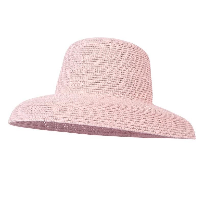 Elegantní 100% papírové sluneční klobouky s širokou krempou pro ženy, dámy, venkovní cestování, pláž, letní slaměný klobouk