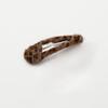 2Pcs Rectangular Drop-shaped Retro Hair Clips Korean Plush Leopard Hair Clips Female Personalized Hair Clips Headdress
