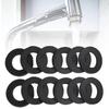 350PCS Waterproof Flat Washers Black Rubber Gaskets Gaskets Set Washers Kit  Faucet Repair