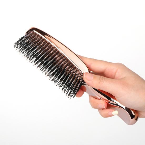 Scalp Massage Brush with Ergonomic Handle Anti-static Thin Thick Curly Long Wet Dry Comb Men Women Hair Styling Detangling Comb
