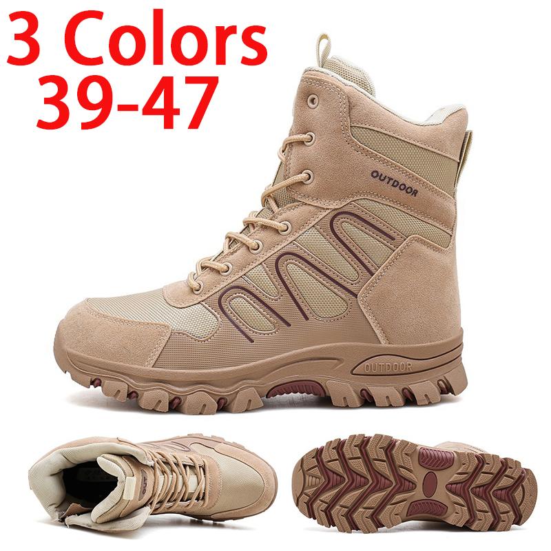 Buy Men's Martin Boots Desert Boots Hightop Outdoor Shoes Casual Shoes