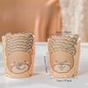 Christmas Baking Cups Food Grade Paper Cup Cake Baking Muffin Molds Oil-proof Cupcakes Liners Cases Xmas Cake Tools Party Decor