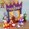 Montessori Wooden Doll Accessories: Children's Room Decor & Pretend Play Toys