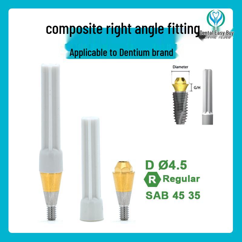 Дентиум Композитный Угловой Основа Абатмента Имплантат Заживляющий Отвертка