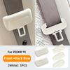 For ZEEKR 7X 007GT 007 001 009 Mix Car Seat Belt Anti Scratch Protector Case Cover Seatbelt Buckle Cover Soft Silicone Collision