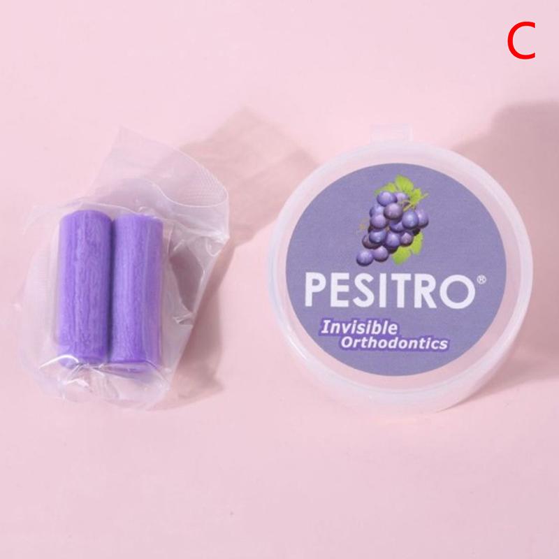 1 Çift Silikon Diş Çiğneme Aparey Çiğneyicileri Ortodontik Diş Teli Tepsisi Yerleştirici Diş Güzelliği Çiğneyicileri