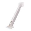 Shower Corner Storage Bar ABS Plastic Self Adhesive Telescopic Bathroom Corner Storage Bar Rod