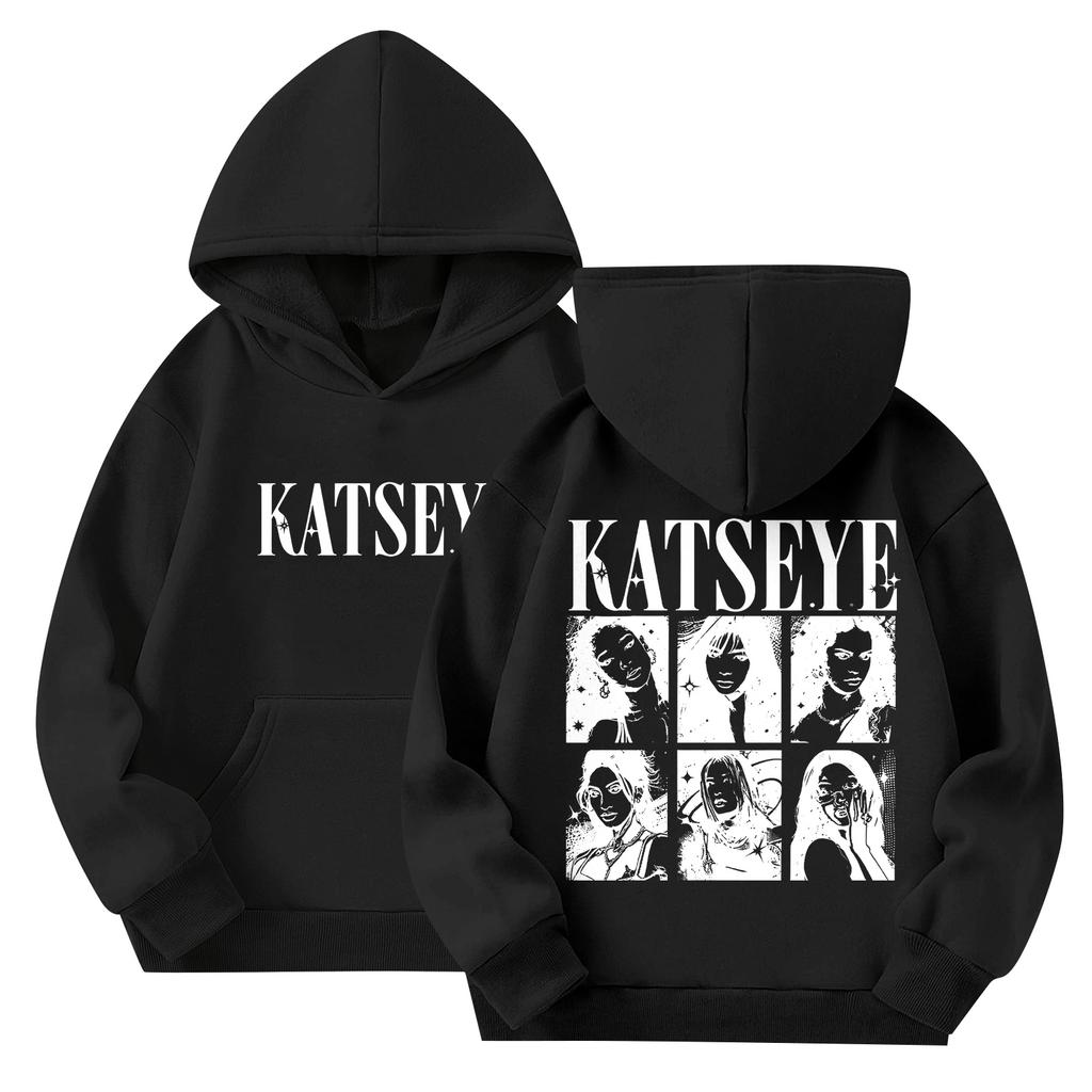 Kids Long Sleeve Pullover Hoodie with Pockets Loose Fit Letter Print Casual Sweatshirt