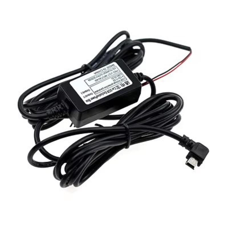 Car DC Converter 12V 24V To 5V 1.5A Type-C Micro USB Cable with Low Voltage Protection for Tachograph Navigation