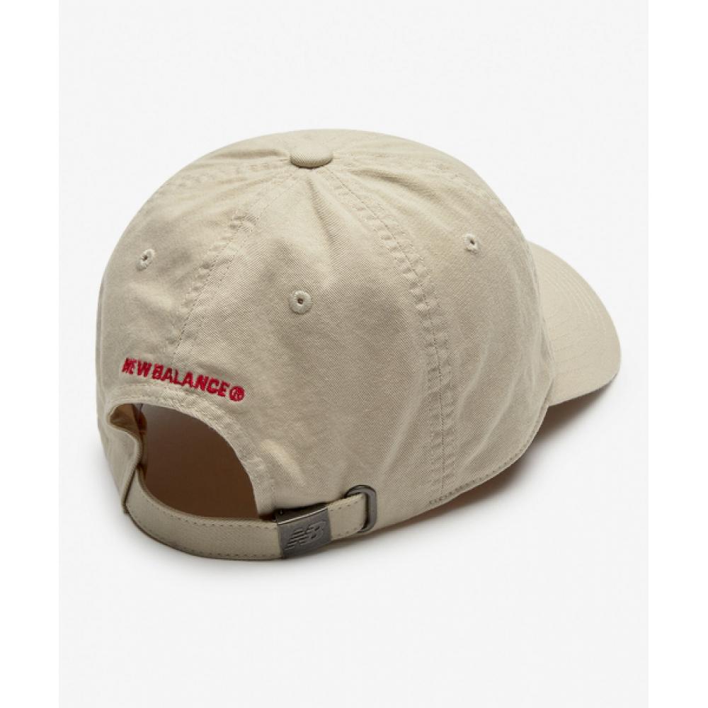 New Balance Nbgdfs1110 Small Logo Legacy Ball Cap  Beige 