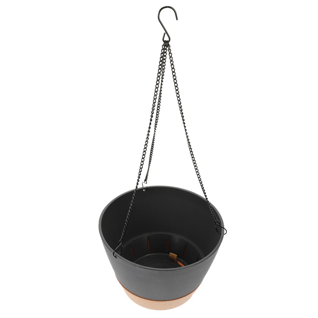 Hanging Orchid Flower Pot Balcony Plant Holder Plastic Container Outdoor Succulent Suspended Flowerpot Lovely