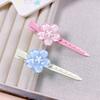 Sakura Flower Hair Clip For Girls Secure Hold Hairpin With Realistic Petals Comfortable Resin Design For Long Wear